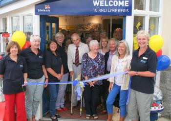 New look Lyme Regis Lifeboat Shop